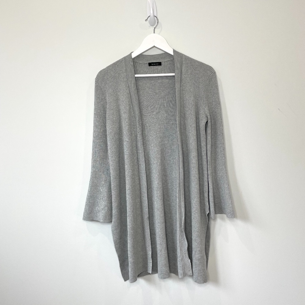 Verve Ami Gray 3/4 Sleeve Women's Cardigan